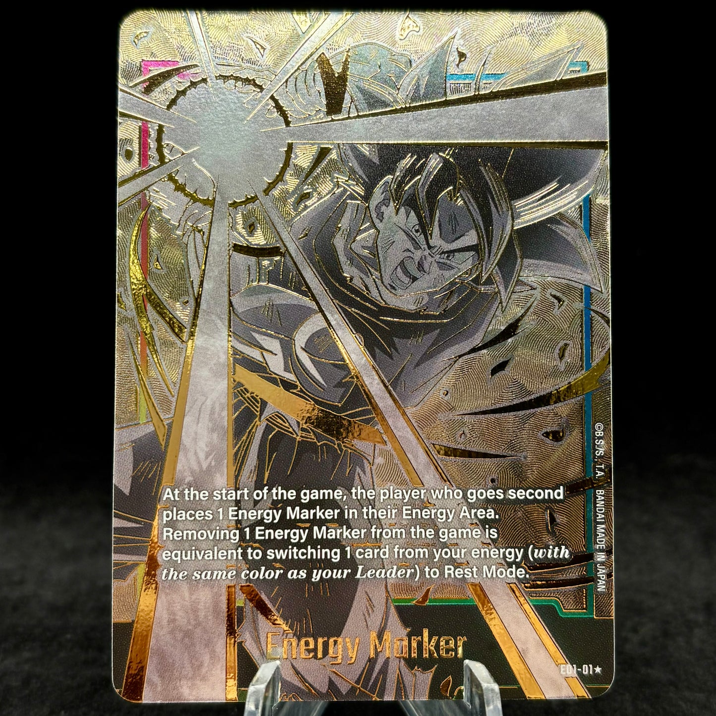 Energy Marker (E01-01) (Alternate Art Gold) Single Card