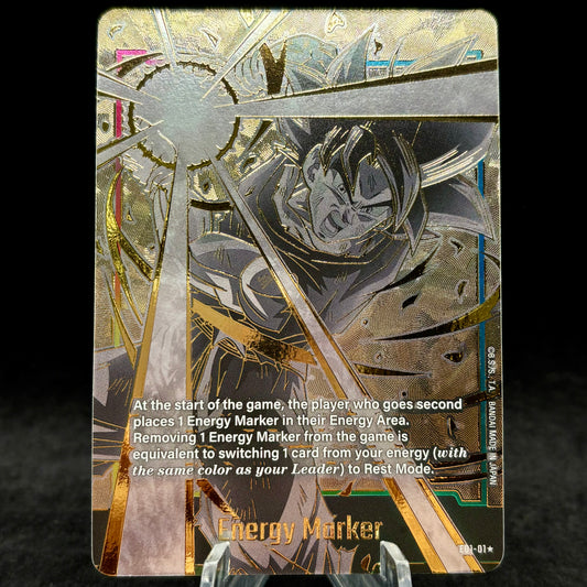 Energy Marker (E01-01) (Alternate Art Gold) Single Card