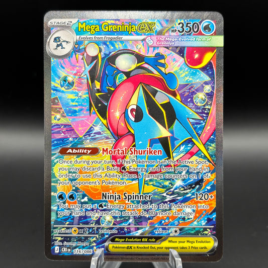 Mega Greninja ex - 116/086 - ME04: Chaos Rising Single Card