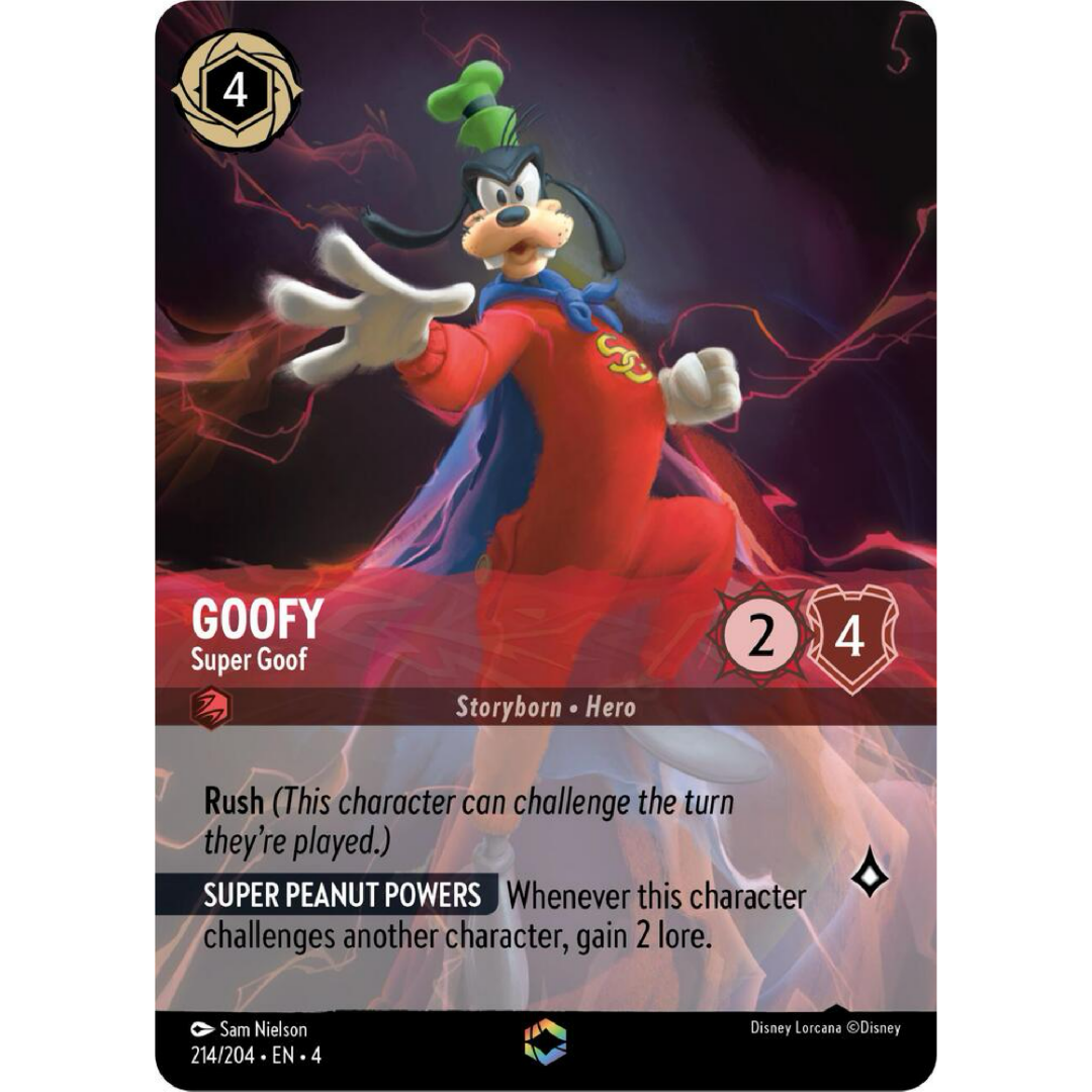 Goofy - Super Goof (Enchanted) - Ursula's Return (4) Single Card