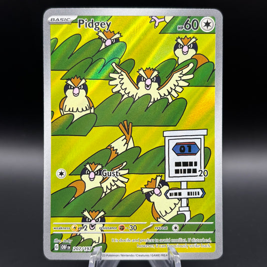Pidgey - 207/197 - SV03: Obsidian Flames Single Card