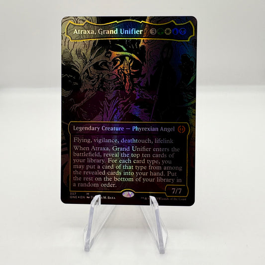 Atraxa, Grand Unifier (Oil Slick Raised Foil) - Phyrexia: All Will Be One