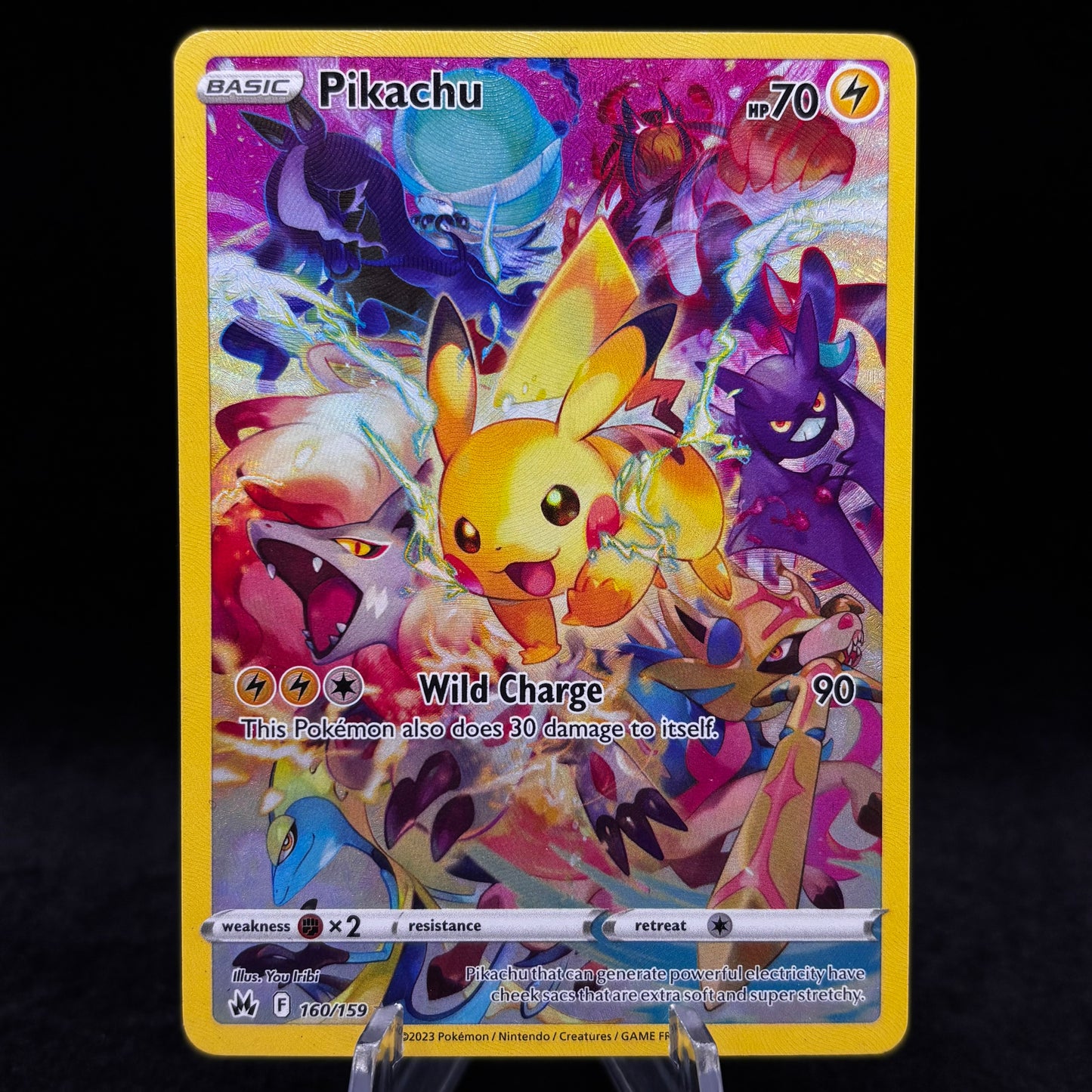 Pikachu (Secret) - SWSH: Crown Zenith Single Card
