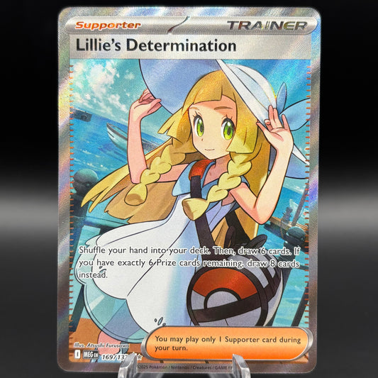 Lillie's Determination - 169/132 - ME01: Mega Evolution Single Card