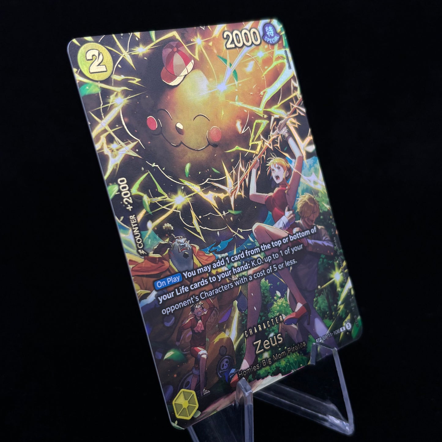 Zeus (SP) - Adventure on Kami's Island (OP15-EB04) Single Card