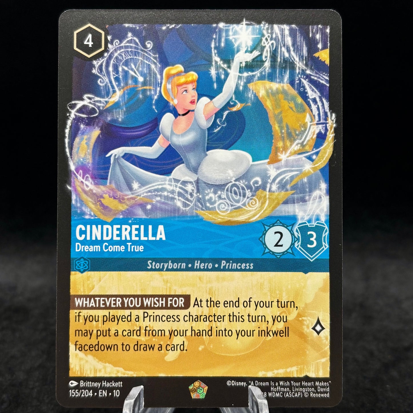 Cinderella - Dream Come True Single Card