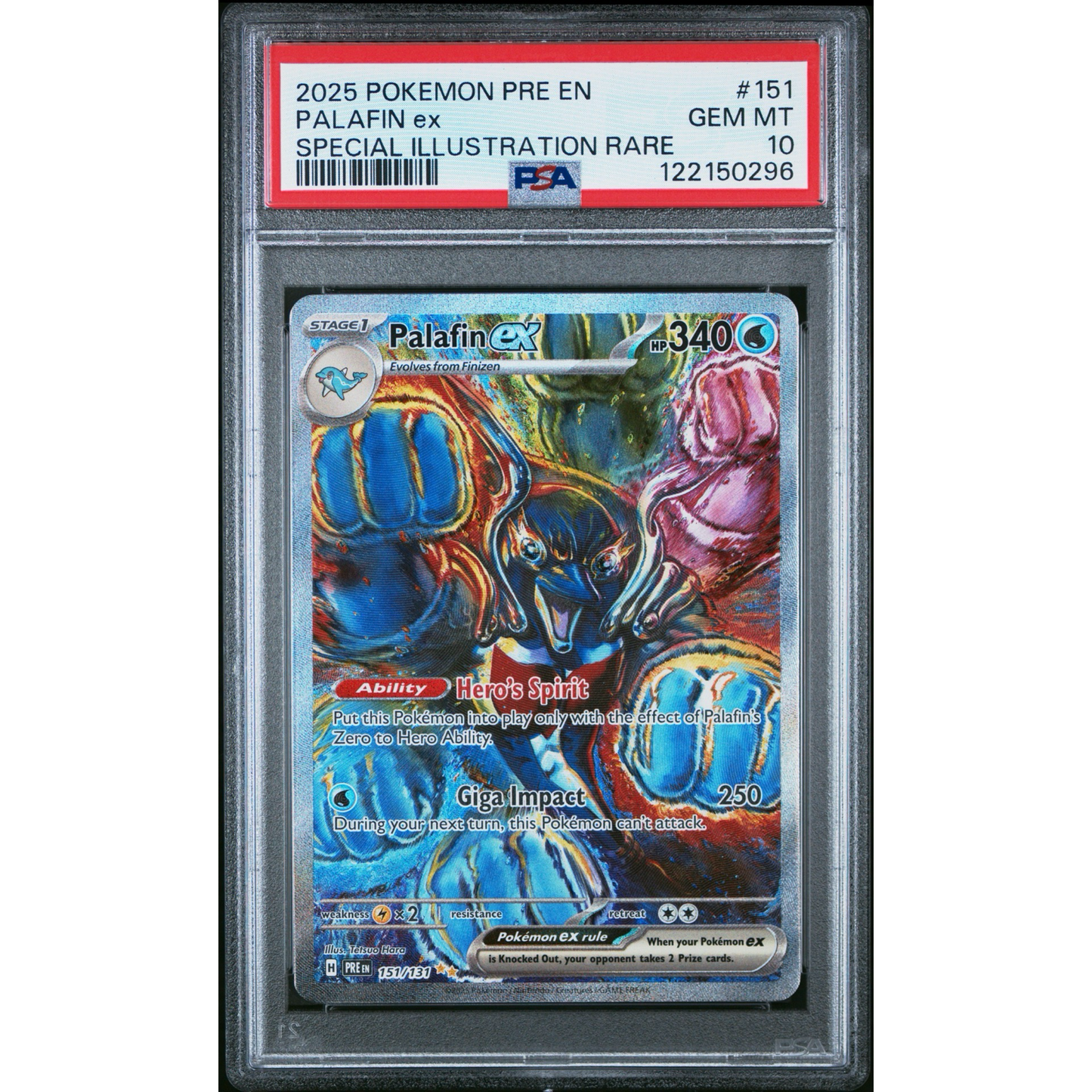 PSA 10 Palafin ex Special Illustration Rare 151/131