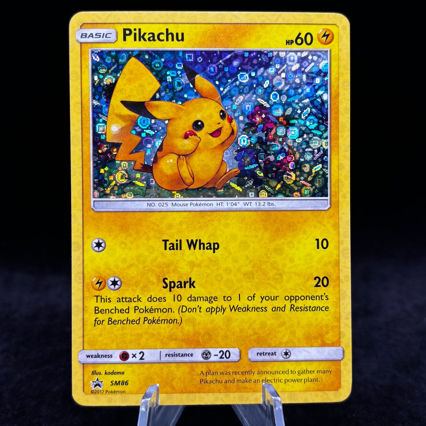 Pikachu - SM86 (General Mills Promo) *Light Play* Single Card