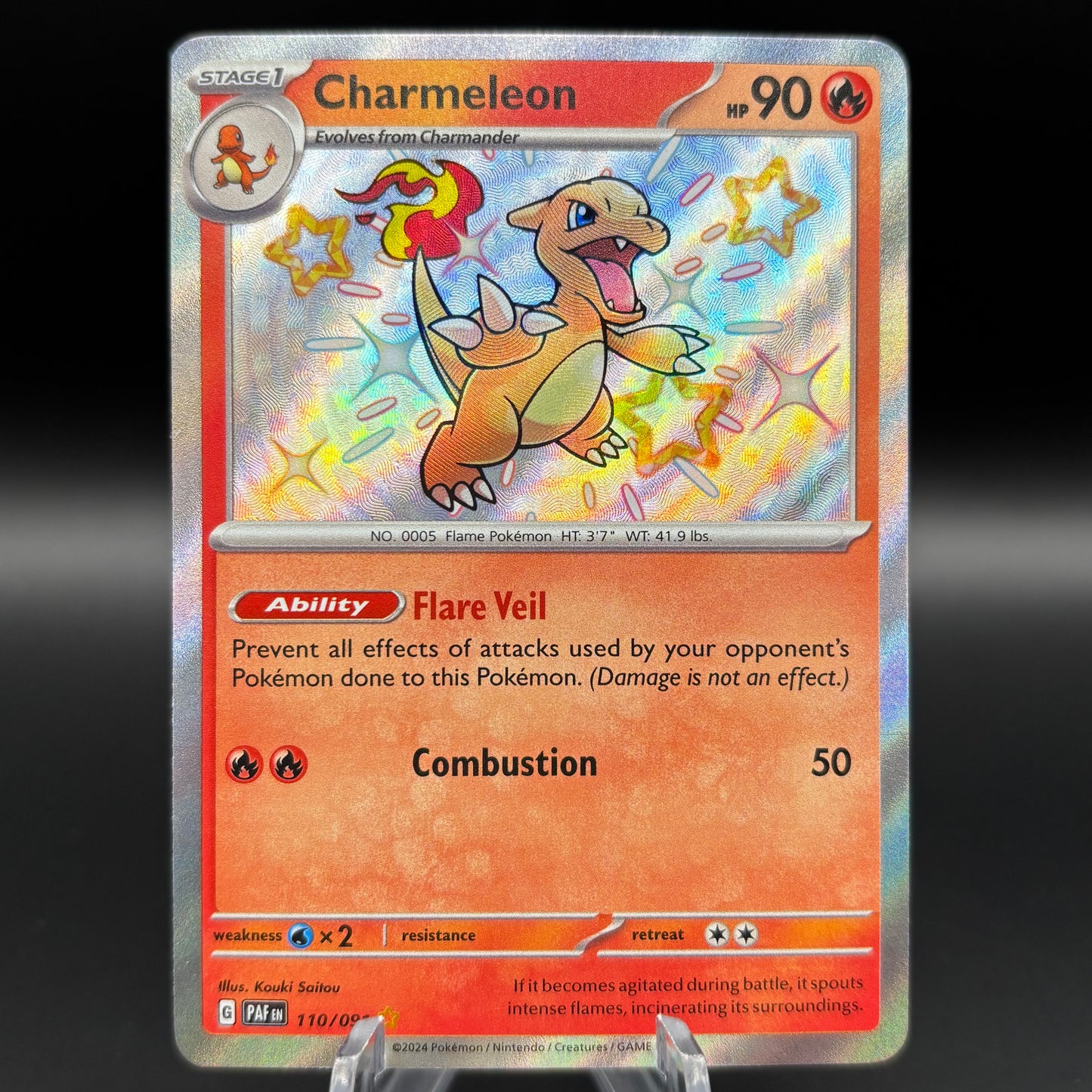 Charmeleon - 110/091 - SV: Paldean Fates Single Card