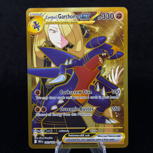 Cynthia's Garchomp ex - 241/182 - SV10: Destined Rivals Single Card