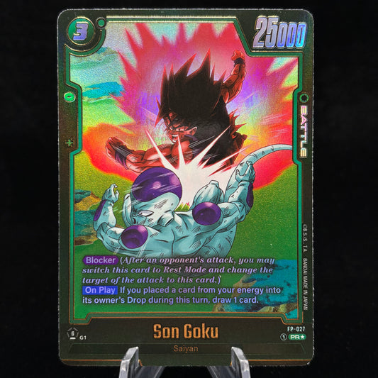 Son Goku - FP-027 (Alternate Art) - Fusion World PR Single Card