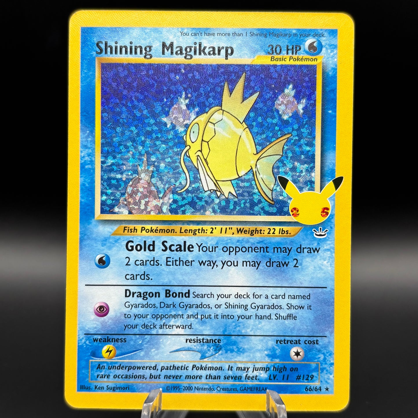 Shining Magikarp - Celebrations: Classic Collection Holo Single Card