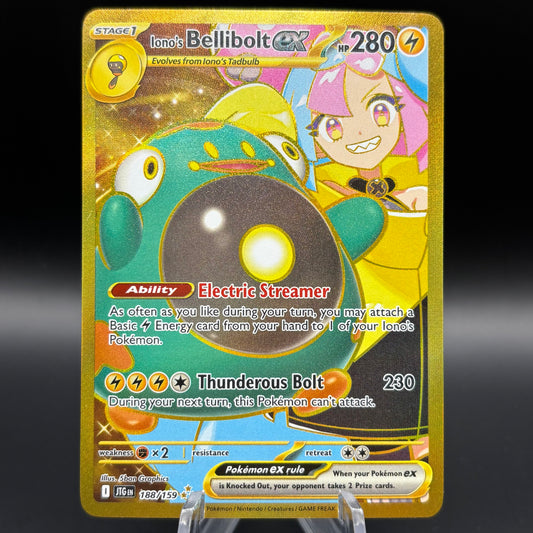 Iono's Bellibolt ex - 188/159 - SV09: Journey Together Single Card