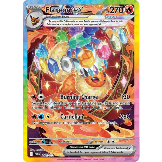 Flareon ex - 146/131 - SV: Prismatic Evolutions