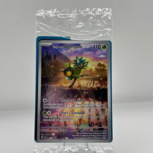 Teal Mask Ogerpon - 123 - SV: Scarlet & Violet (Sealed PR)
