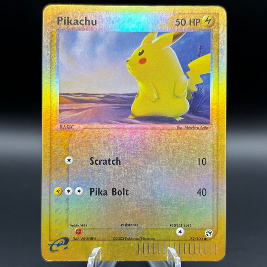 Pikachu - Sandstorm Reverse Holo Single Card *Light Play*
