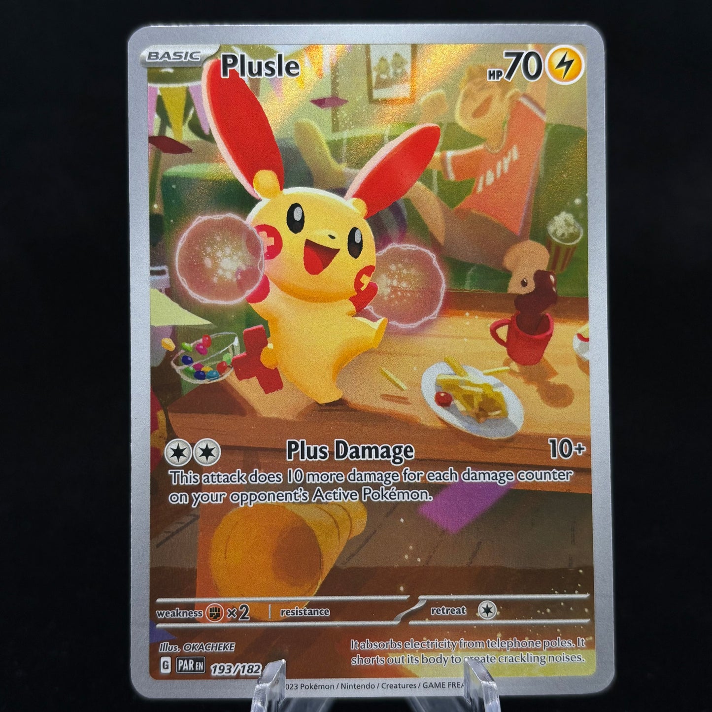 Plusle - 193/182 - SV04: Paradox Rift Single Card