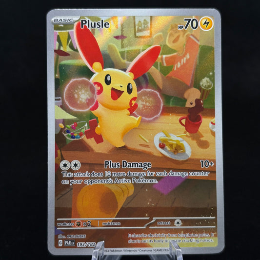 Plusle - 193/182 - SV04: Paradox Rift Single Card