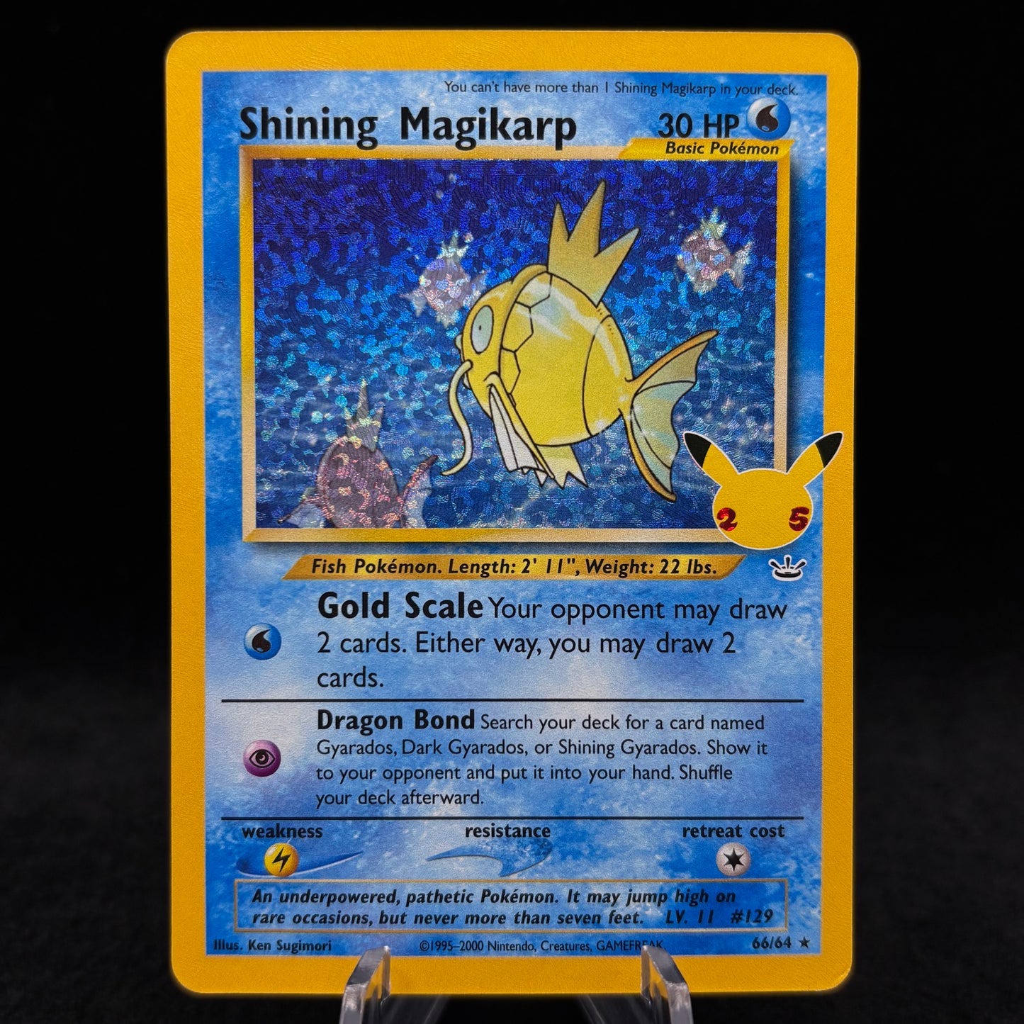 Shining Magikarp - Celebrations: Classic Collection Single Card