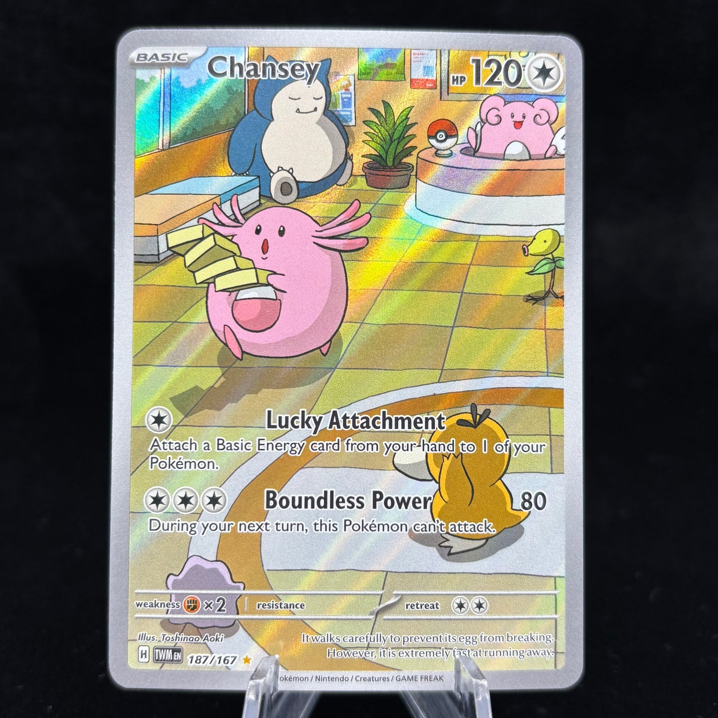 Chansey - 187/167 - SV06: Twilight Masquerade Single Card