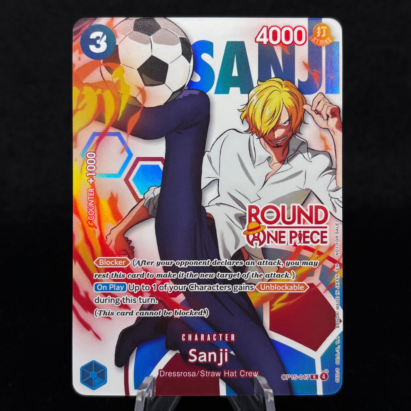 Sanji (Round 1) PR Single Card