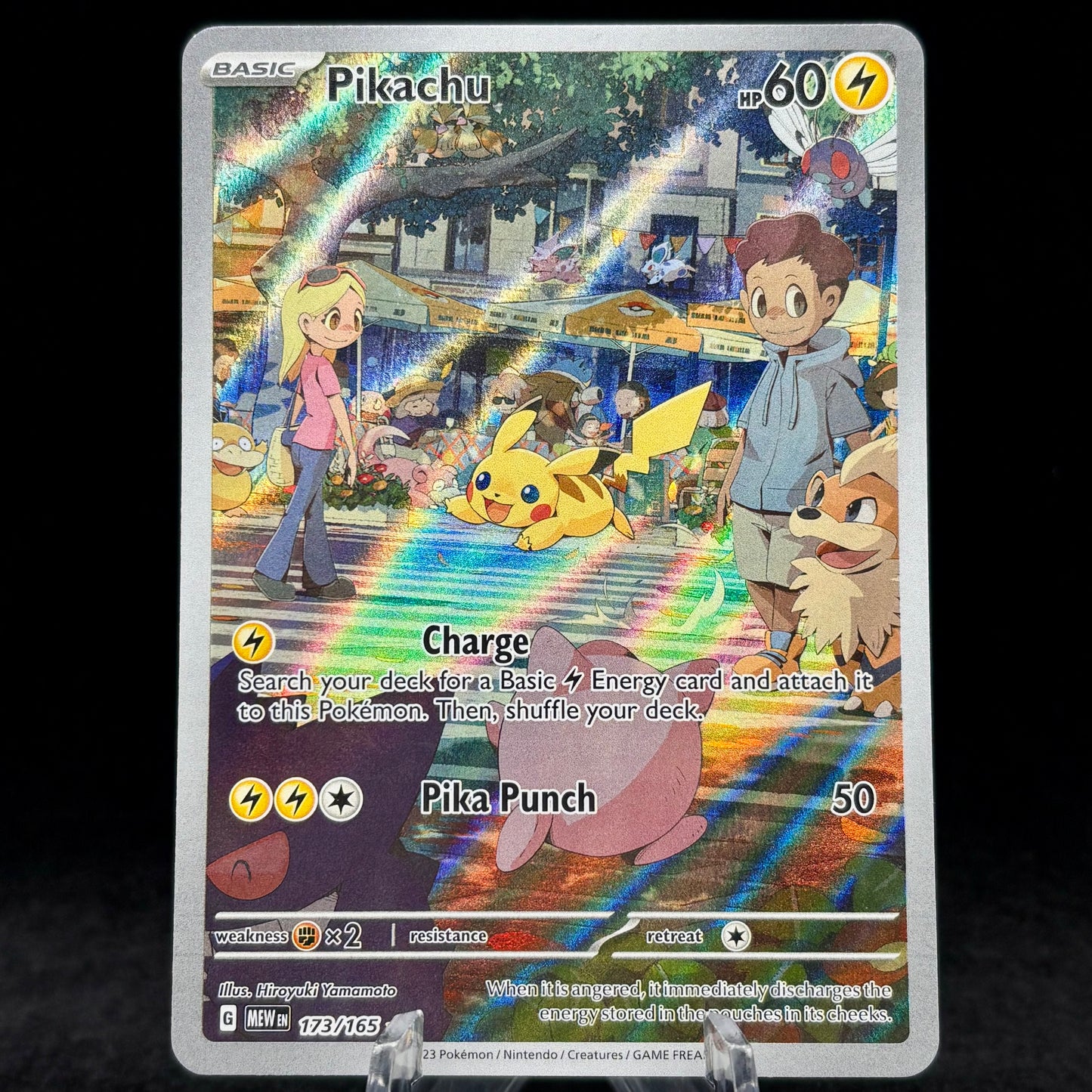 Pikachu - 173/165 Single Card