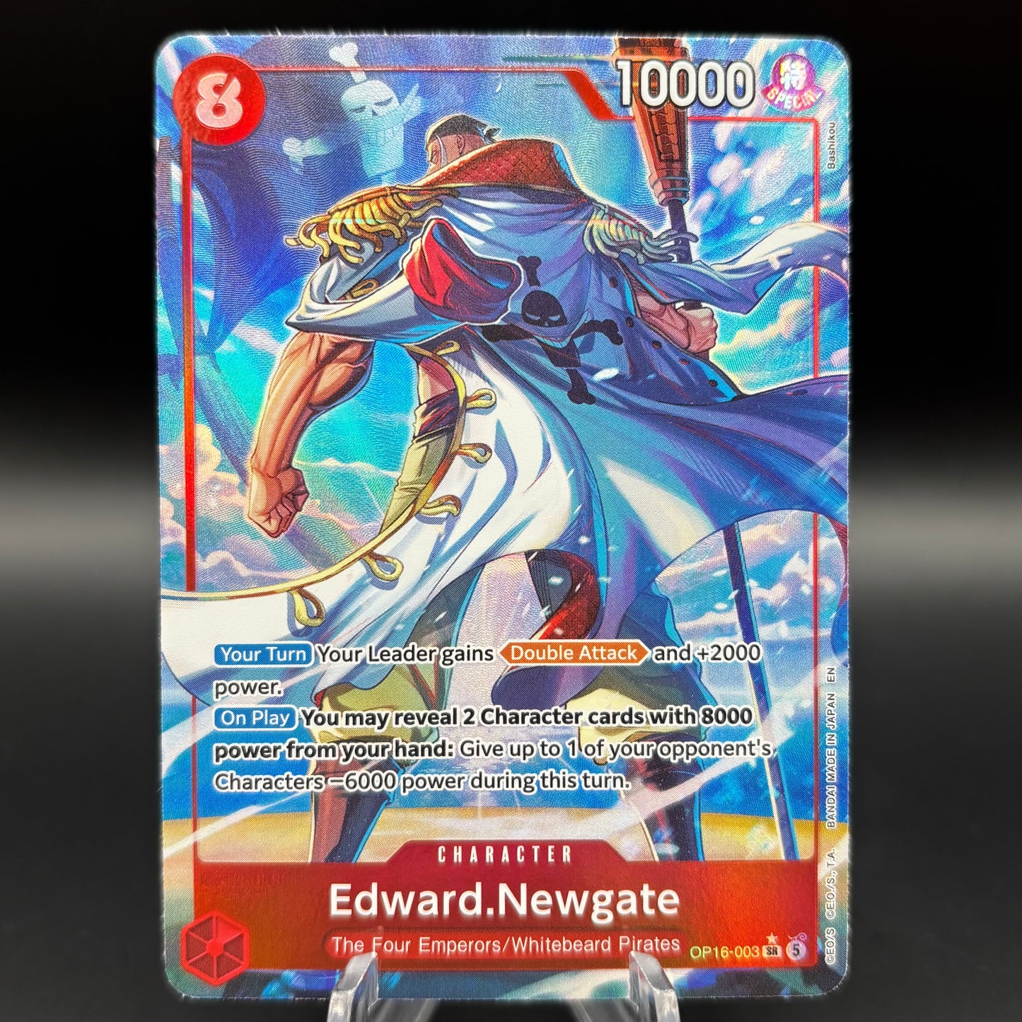 Edward.Newgate (Alternate Art) - The Time of Battle Single Card