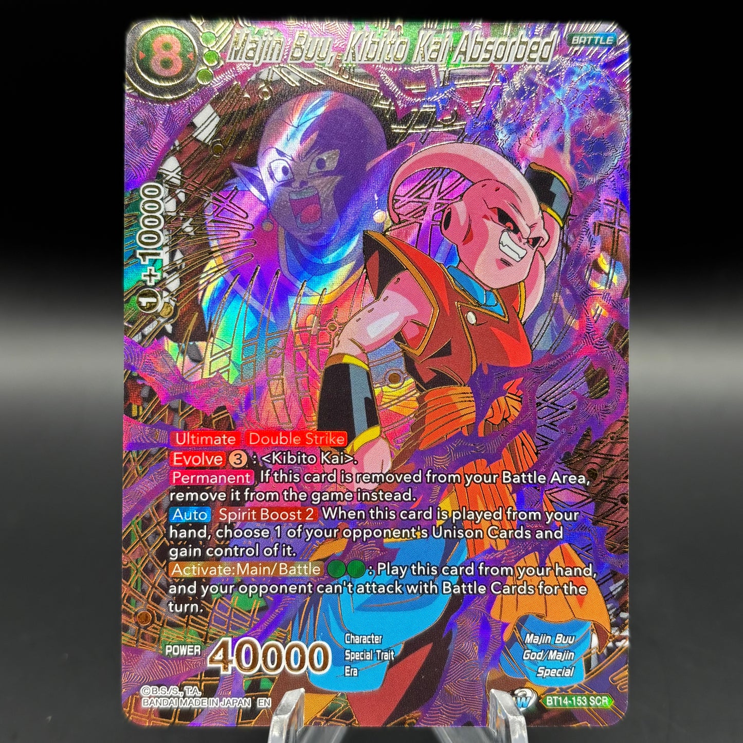 Majin Buu, Kibito Kai Absorbed - Cross Spirits (DBS-B14) Single Card