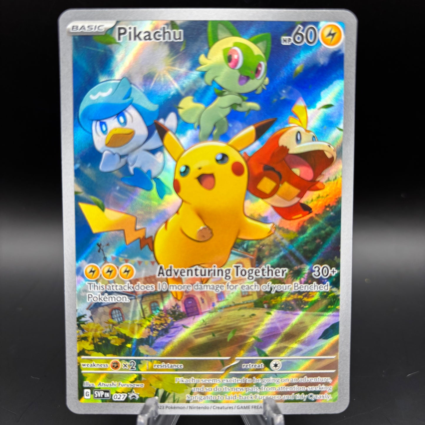 Pikachu - 027 - SV: Scarlet & Violet Pr *Lightly Played* Single Card