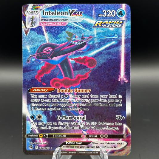 Inteleon VMAX (Alternate Art Secret) - SWSH08: Fusion Strike Single Card