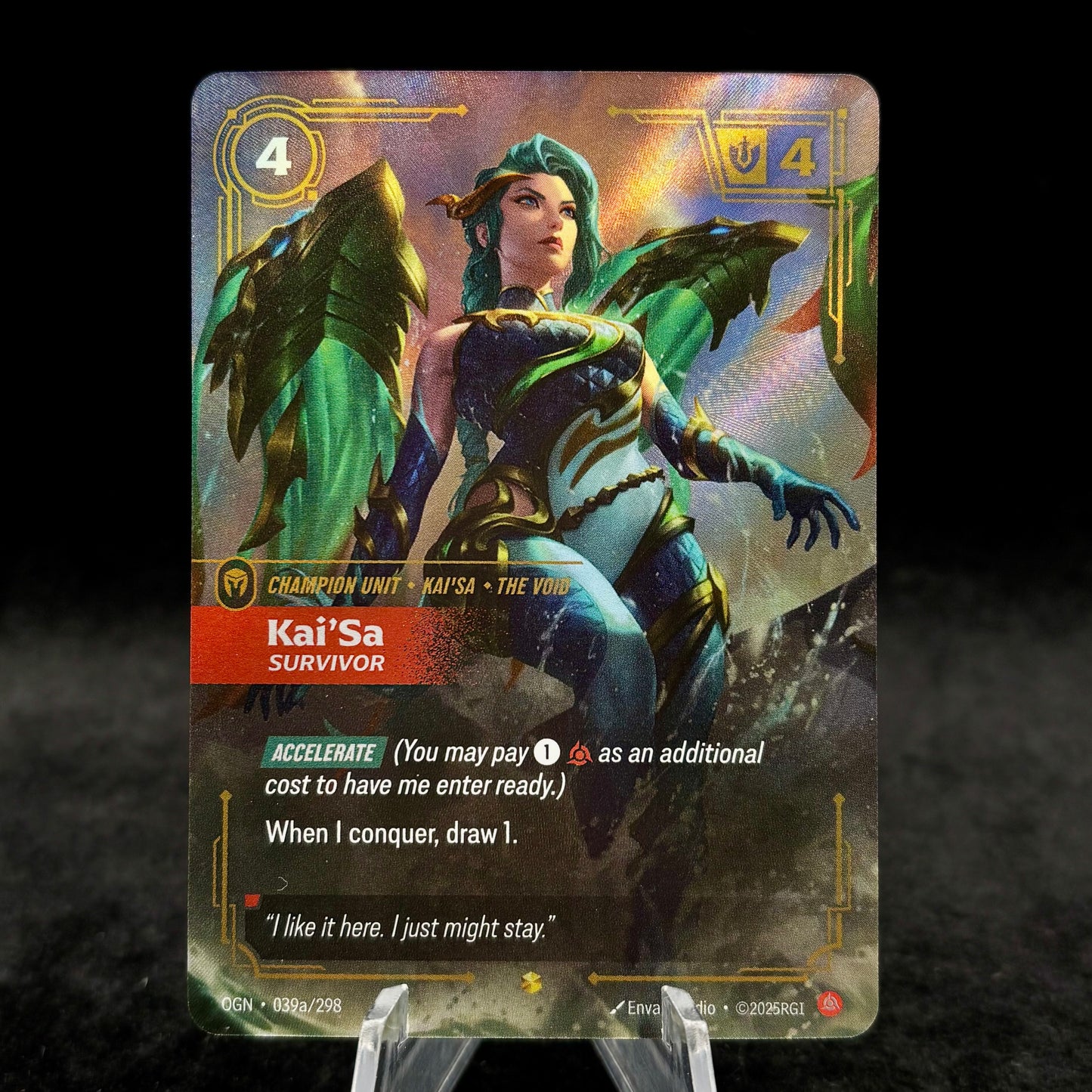 Kai'Sa, Survivor (Alternate Art) - Origins (OGN) Single Card