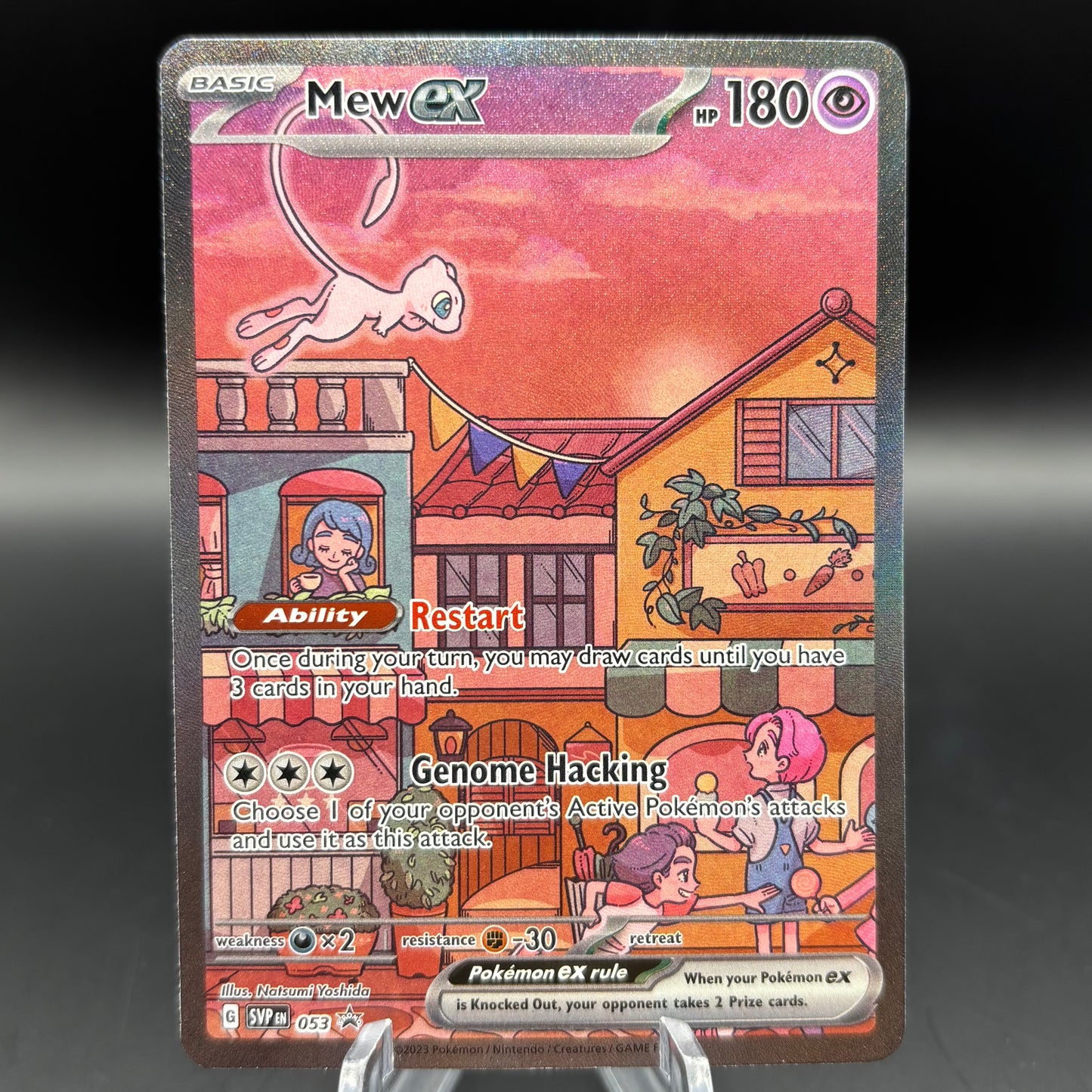Mew ex - 053 - SV: Scarlet & Violet PR *Light Play* Single Card