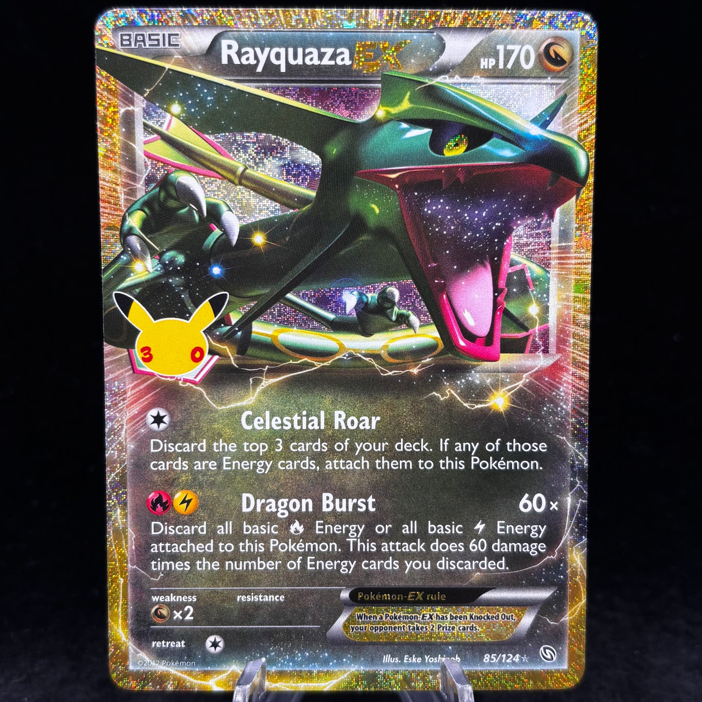 Rayquaza EX - ME: 30th Celebration Classic Collection Single Card
