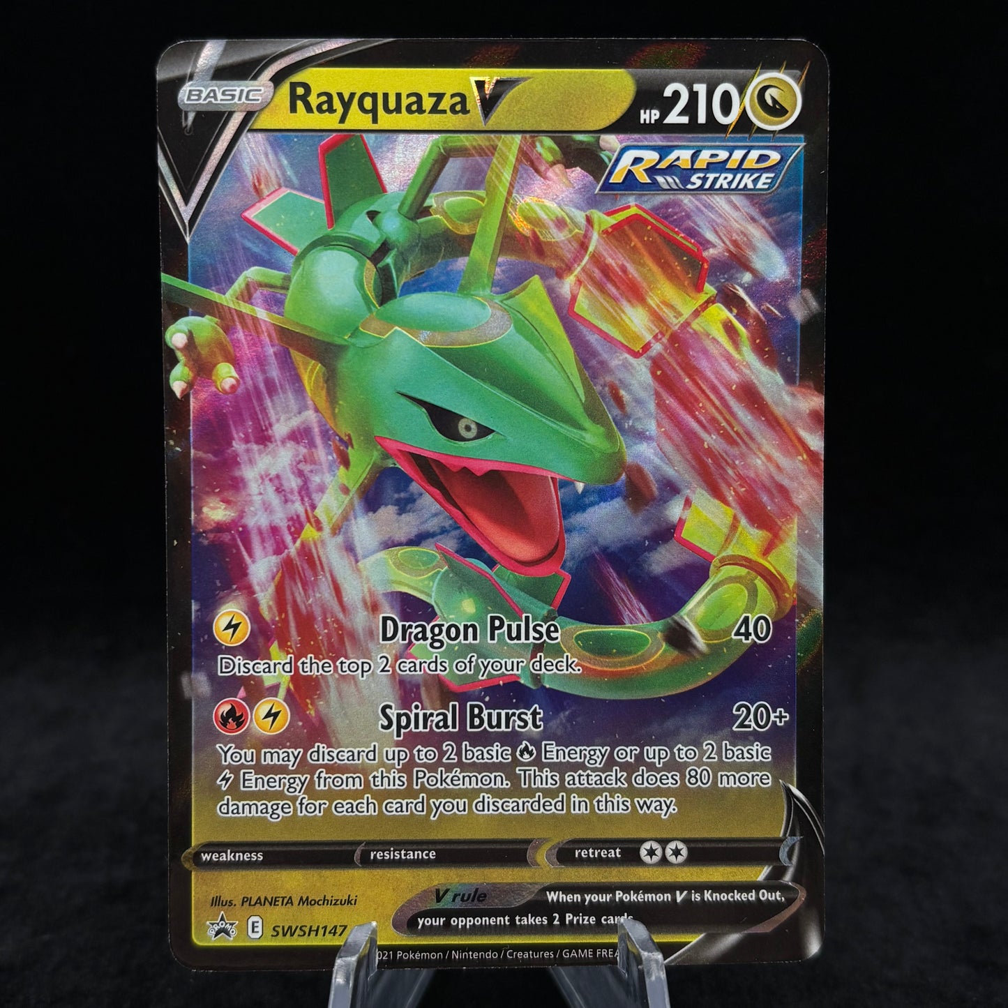Rayquaza V - SWSH147 - SWSH: Sword & Shield Single Card