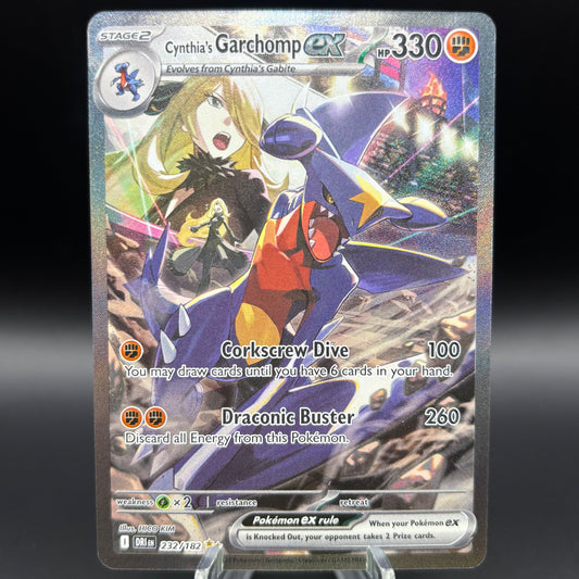 Cynthia's Garchomp ex - 232/182 - SV10: Destined Rivals Single Card