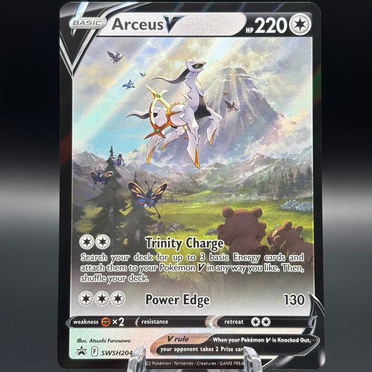 Arceus V - SWSH204 - SWSH Single Card
