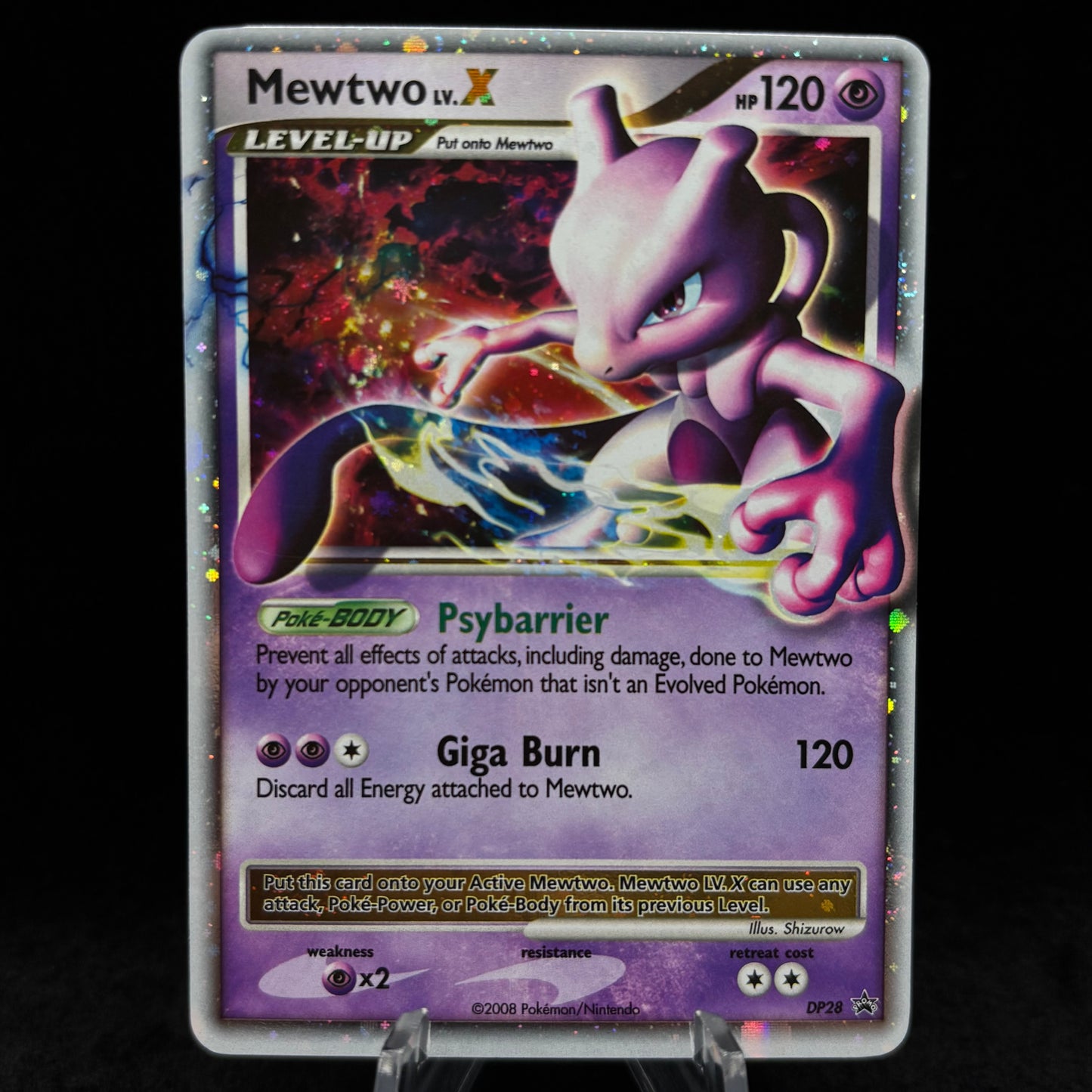 Mewtwo LV.X - DP28 - Diamond and Pearl PR *Light Play* Single Card