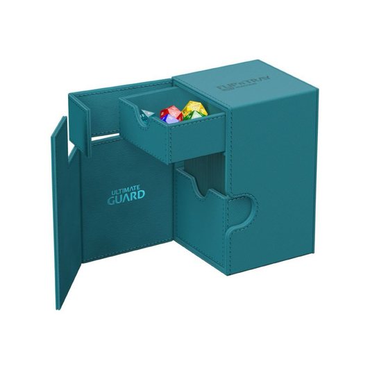 Ultimate Guard 133+ Flip’N’Tray Xenoskin Petrol