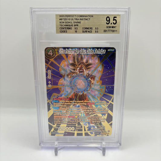 BGS 9.5 Dragon Ball Ultra Instinct Son Goku, Divine Technique