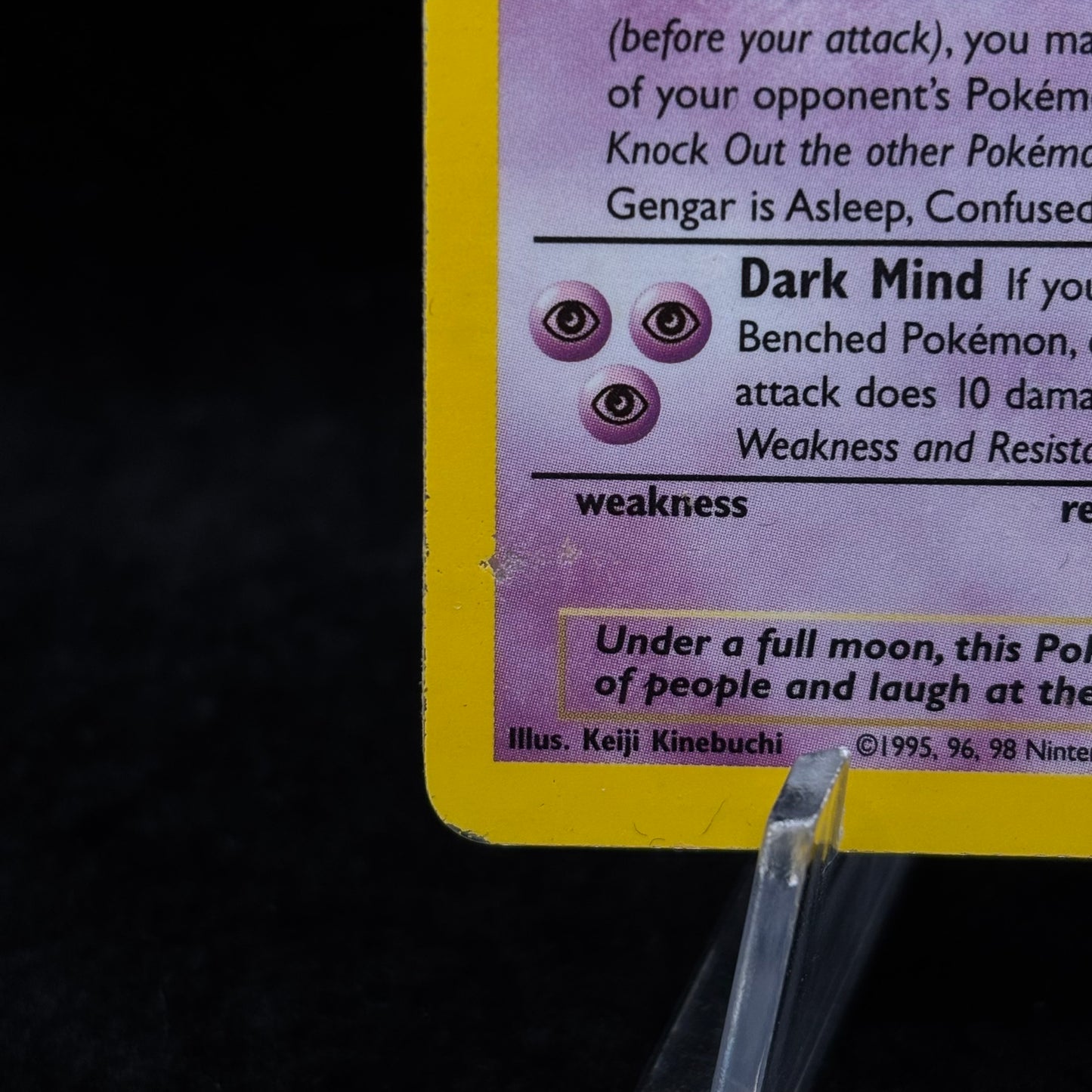 Gengar (5) - Fossil *Damaged* Single Card