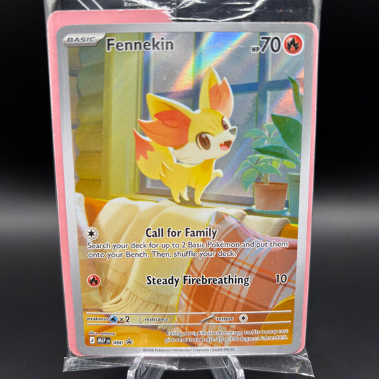 Fennekin - 080 - ME: Mega Evolution PR *SEALED* Single Card