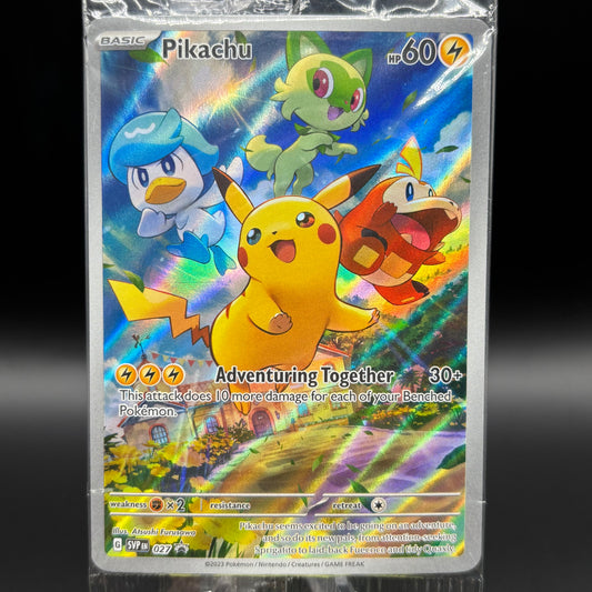 Pikachu - 027 - SV: Scarlet & Violet *Sealed PR* Single Card