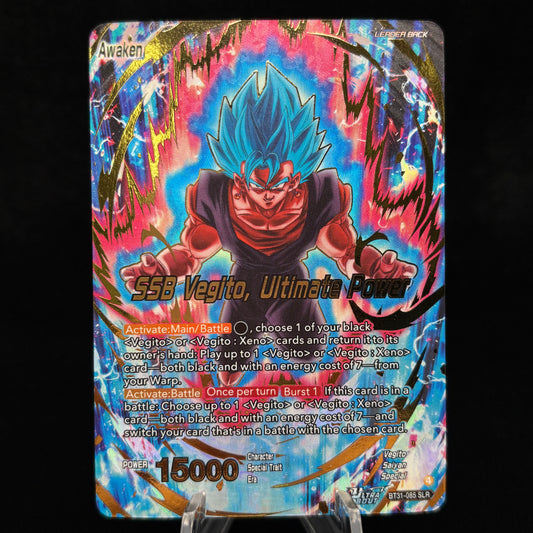 Vegito // SSB Vegito, Ultimate Power (SLR) - Impact Beyond Dimensions Single Card