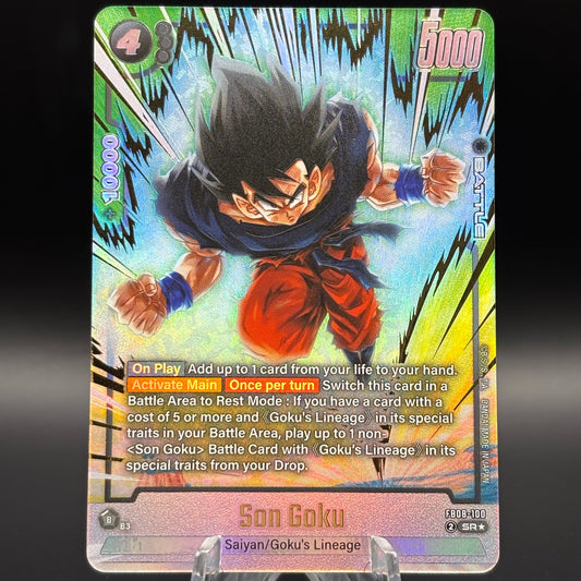 Son Goku - FB08-100 (Alternate Art) Single Card