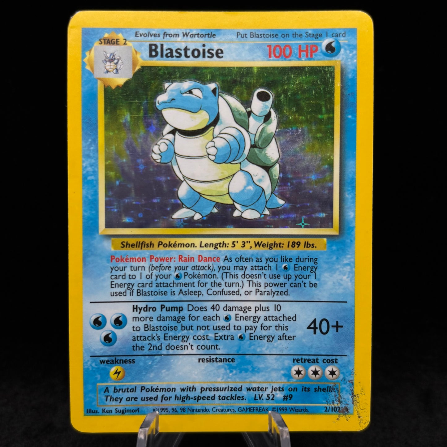 Blastoise - Base Set *Damaged* Single Card