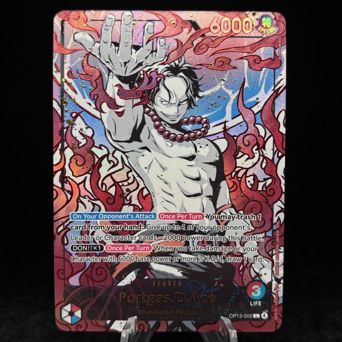 Portgas.D.Ace (English Version 3rd Anniversary Set) Single Card