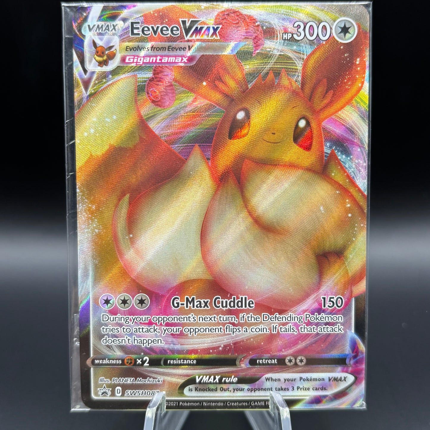Eevee VMAX - SWSH087 - SWSH: Sword & Shield *Sealed PR* Single Card