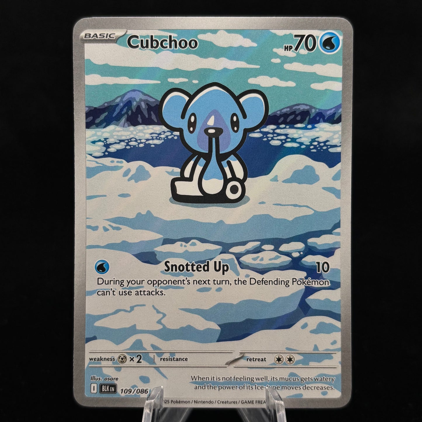 Cubchoo - 109/086 - SV: Black Bolt Single Card