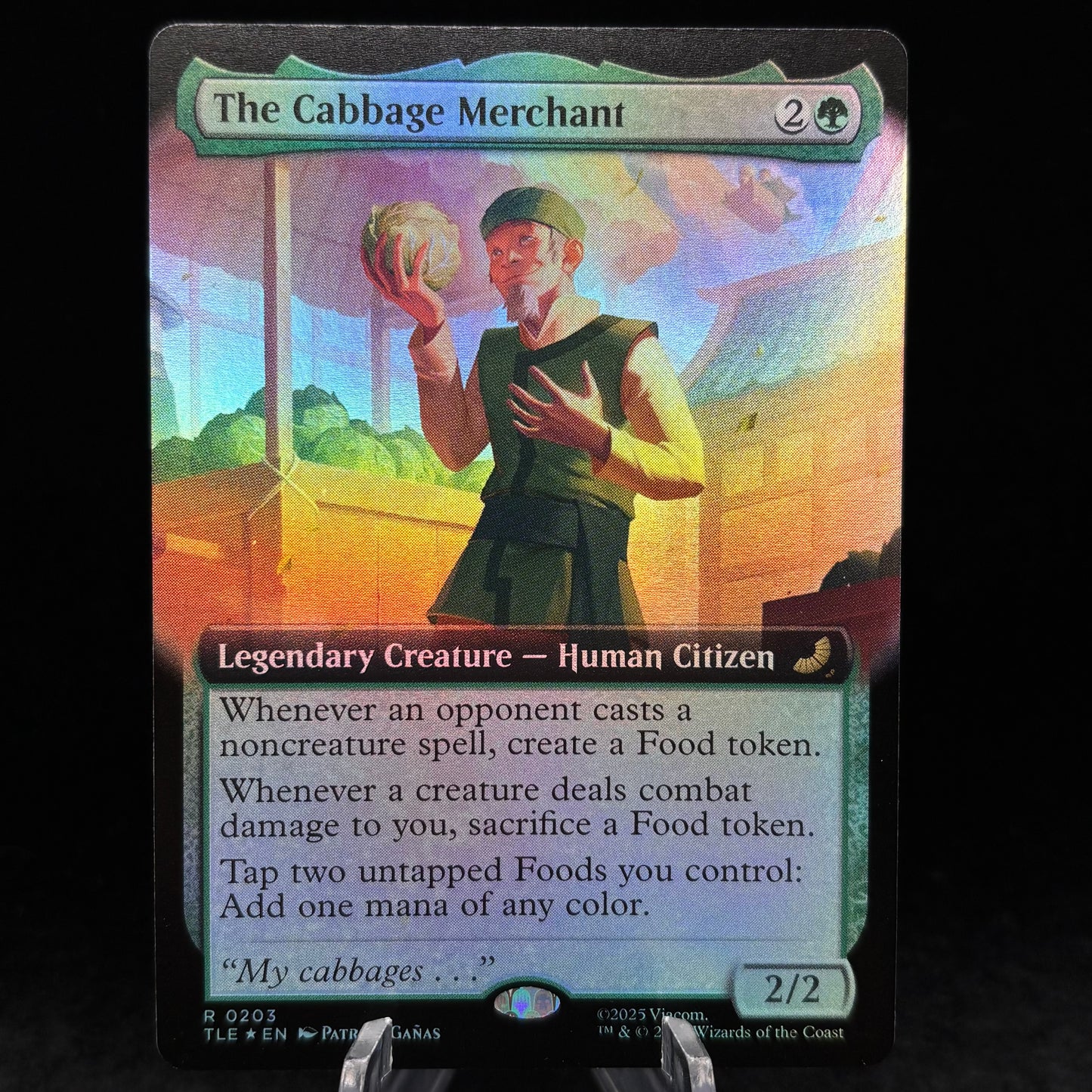 The Cabbage Merchant (Extended Art) - Avatar: The Last Airbender: Eternal-Legal Single Card