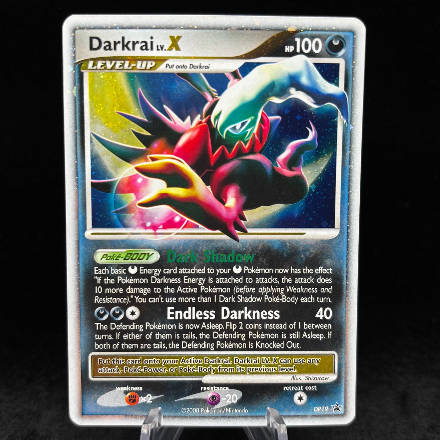 Darkrai LV.X - DP19 - Diamond and Pearl PR *Light Play* Single Card